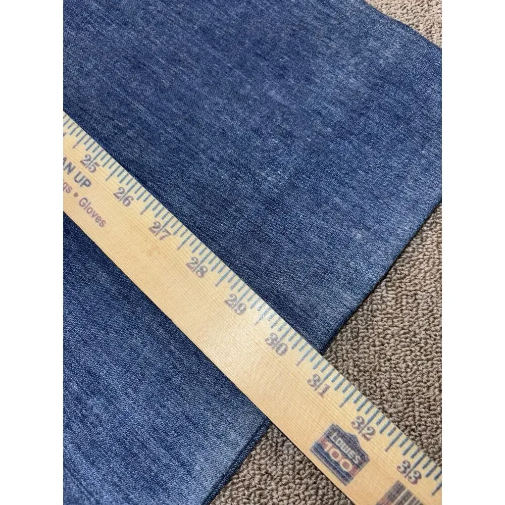 Vintage 1960s–70s American Fashion Collection Chambray Dress Pants 36x31 USA